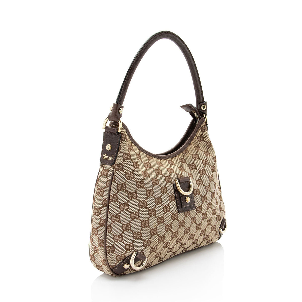 Gucci GG Canvas Abbey Medium Hobo