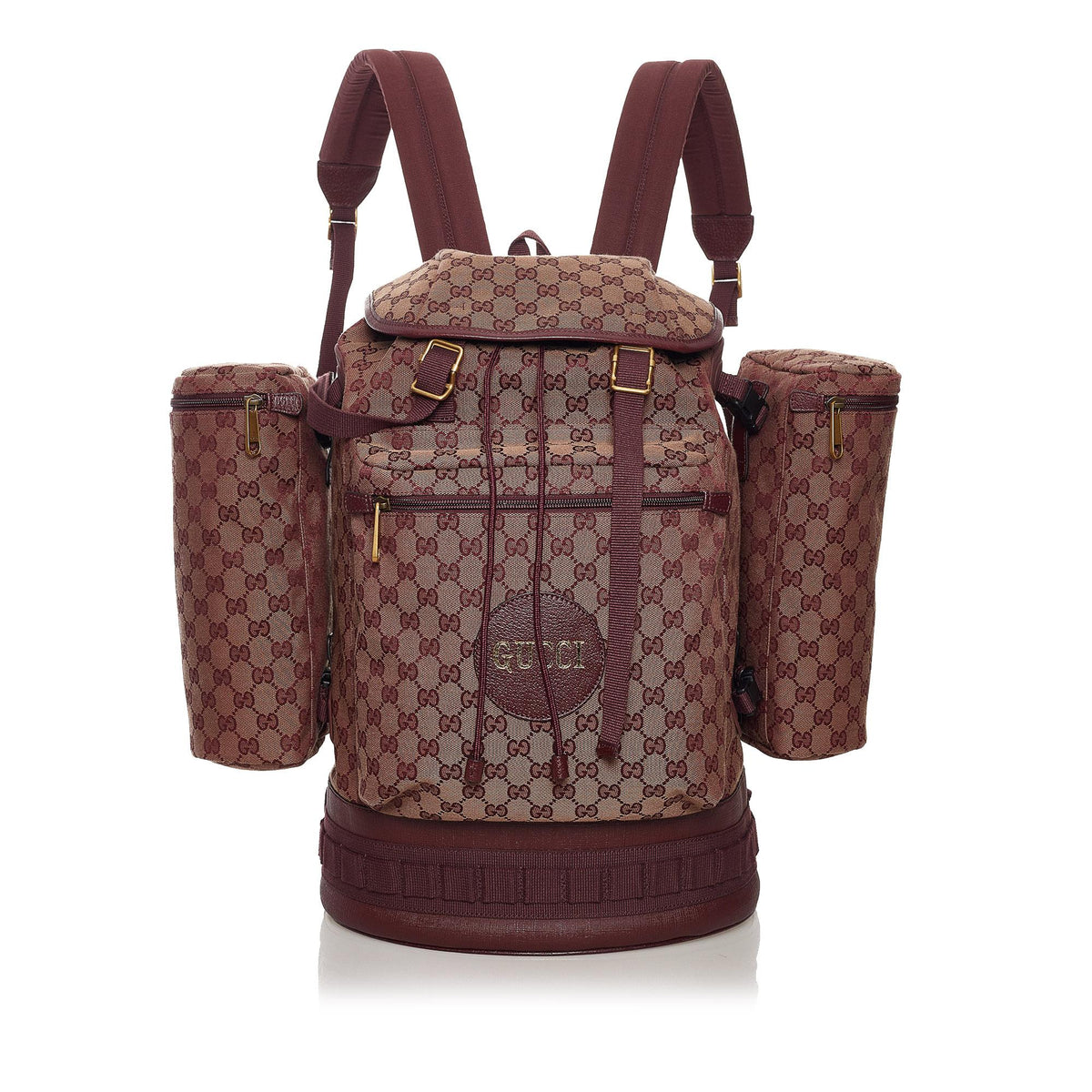 Gucci GG Canvas Alpina Trekking Backpack (SHG-szkLlr)