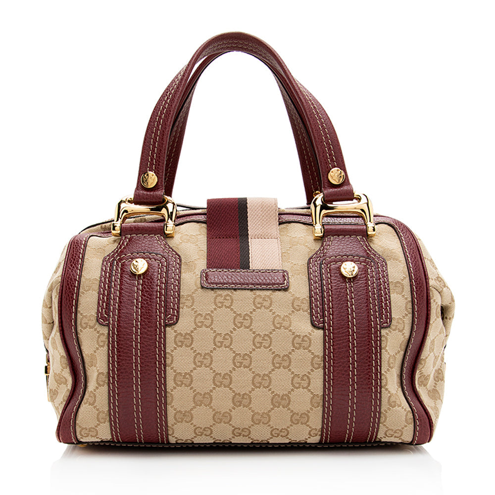 Gucci GG Canvas Aviatrix Boston Bag (SHF-20000)