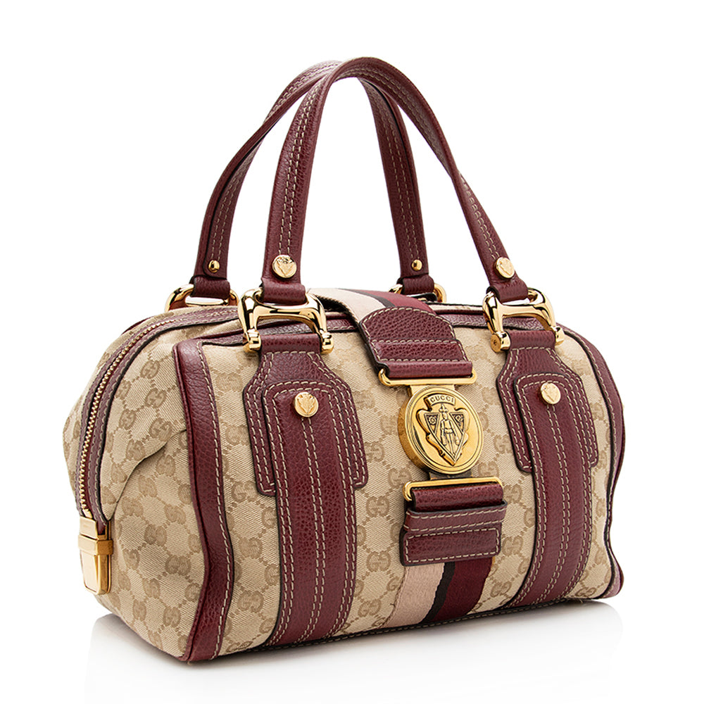 Gucci GG Canvas Aviatrix Boston Bag (SHF-20000)