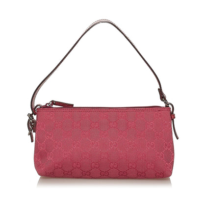 Gucci GG Canvas Baguette (SHG-28438)