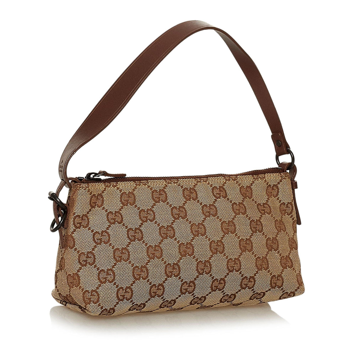 Gucci GG Canvas Baguette (SHG-28682)