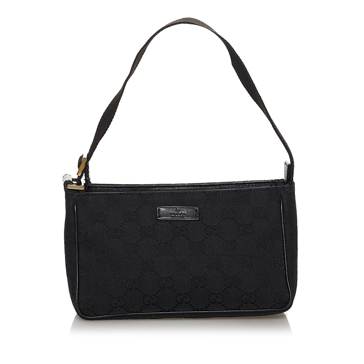 Gucci GG Canvas Baguette (SHG-30605)