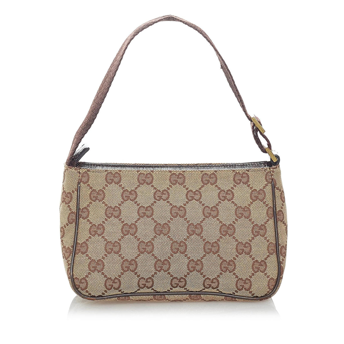 Gucci GG Canvas Baguette (SHG-31120)