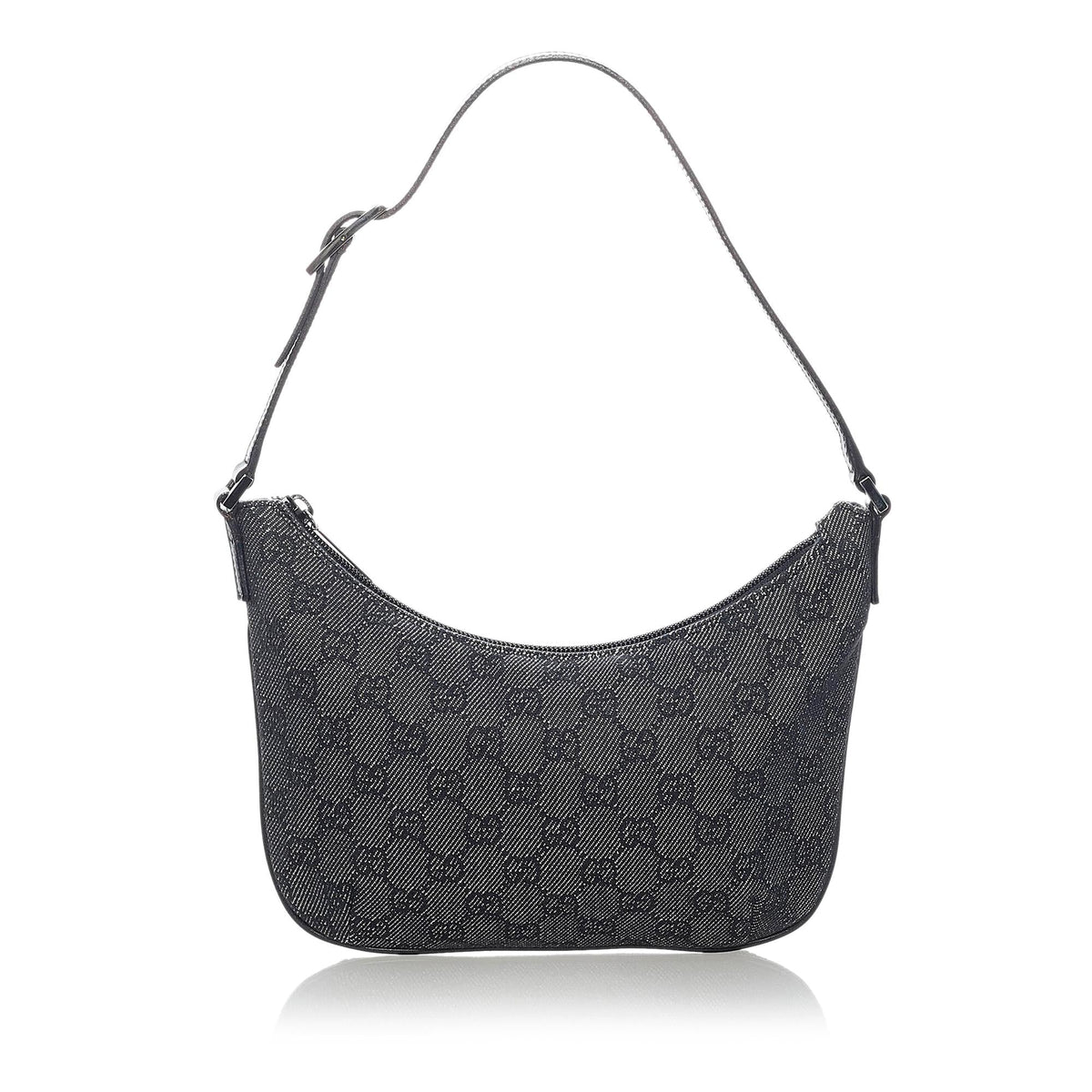 Gucci GG Canvas Baguette (SHG-31319)