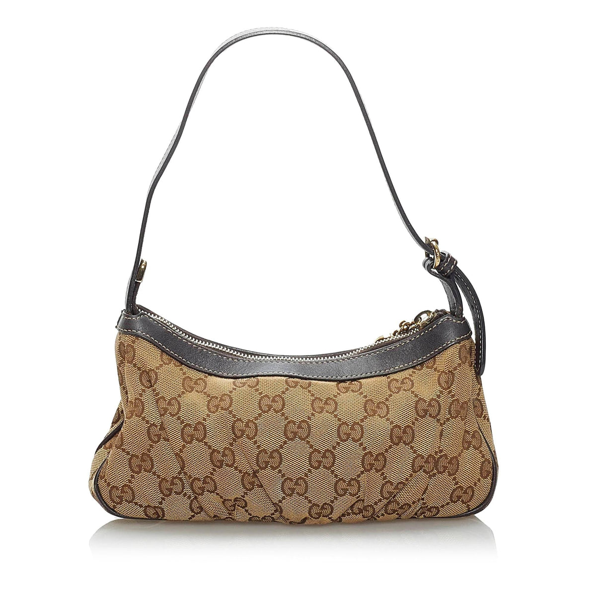 Gucci GG Canvas Baguette (SHG-34048)