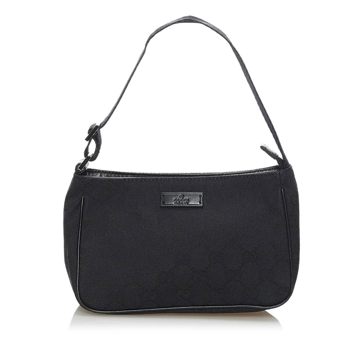 Gucci GG Canvas Baguette (SHG-34237)