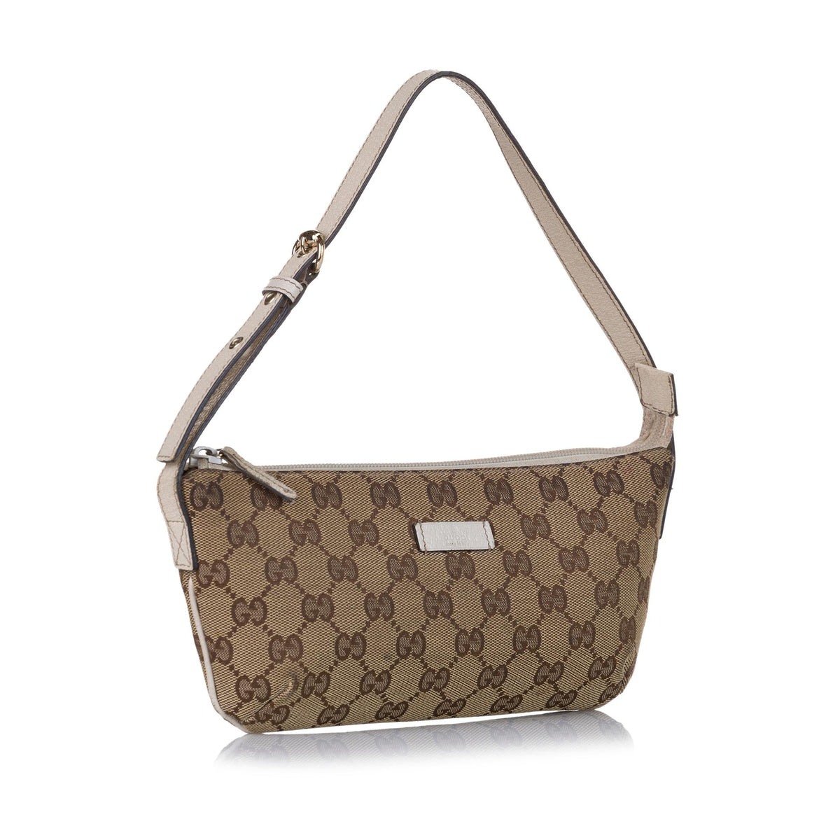 Gucci GG Canvas Baguette (SHG-34624)
