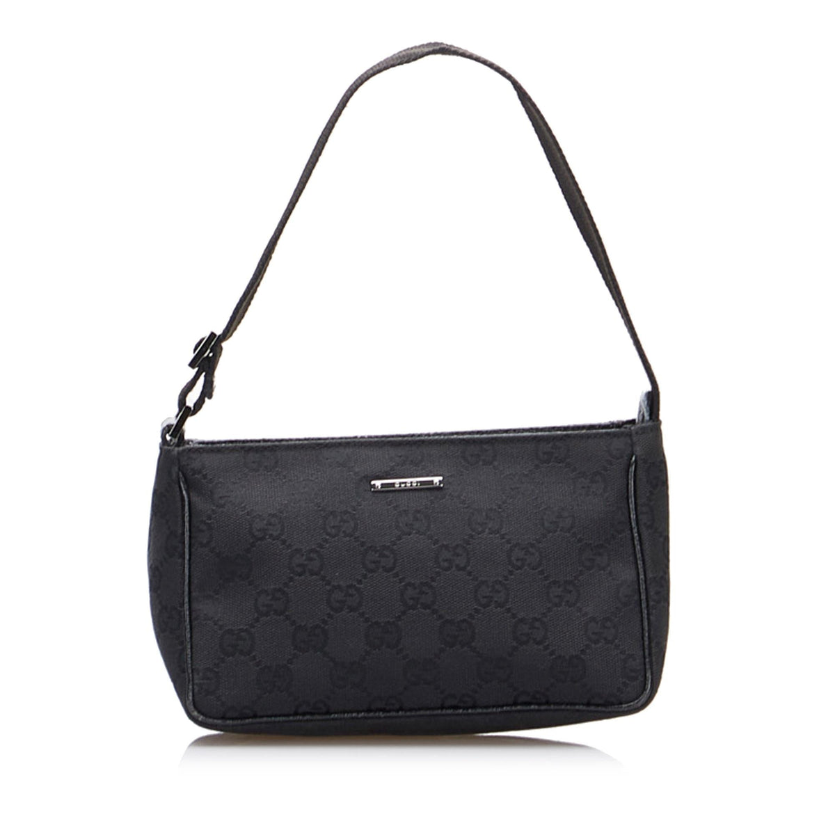 Gucci GG Canvas Baguette (SHG-aB5Twz)
