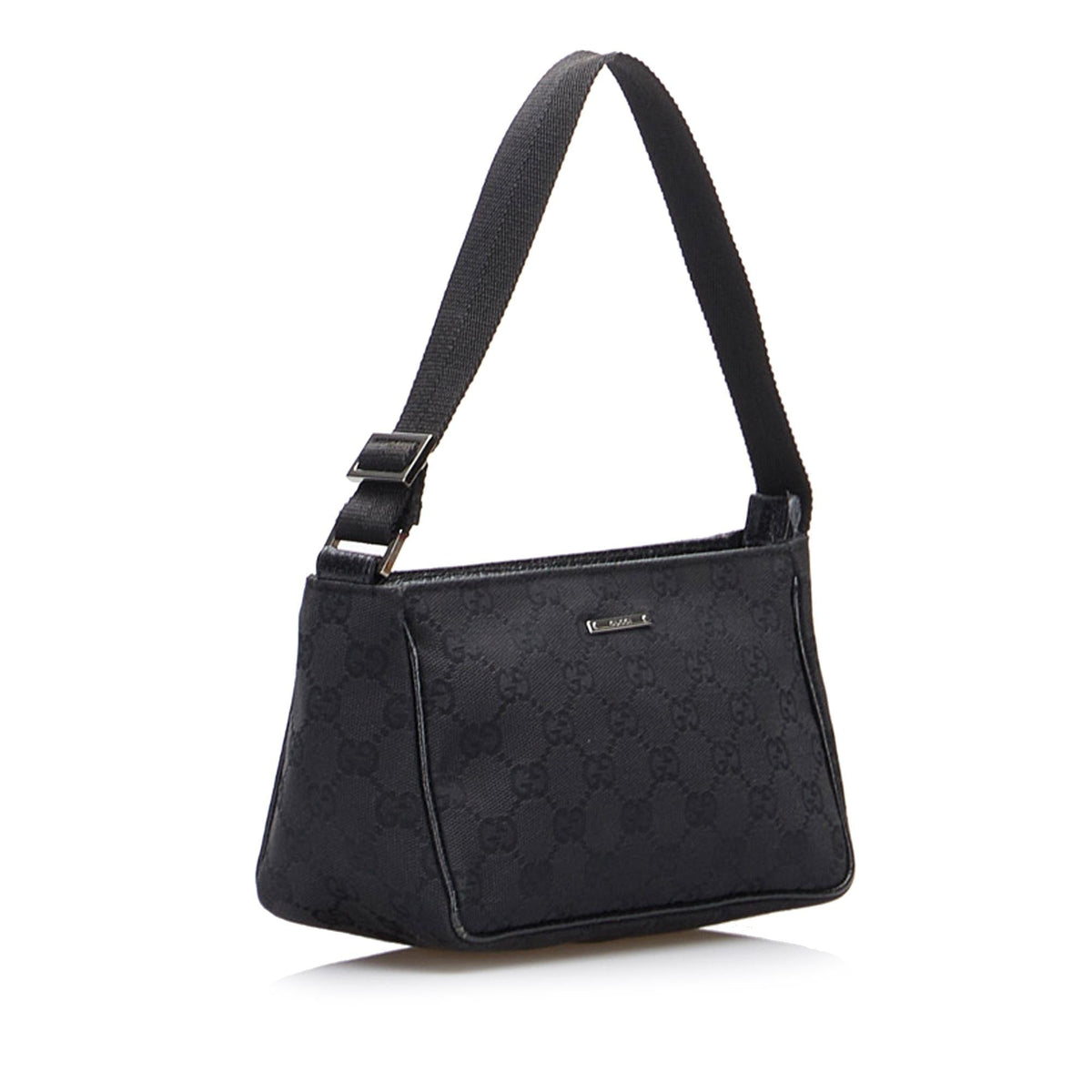 Gucci GG Canvas Baguette (SHG-aB5Twz)