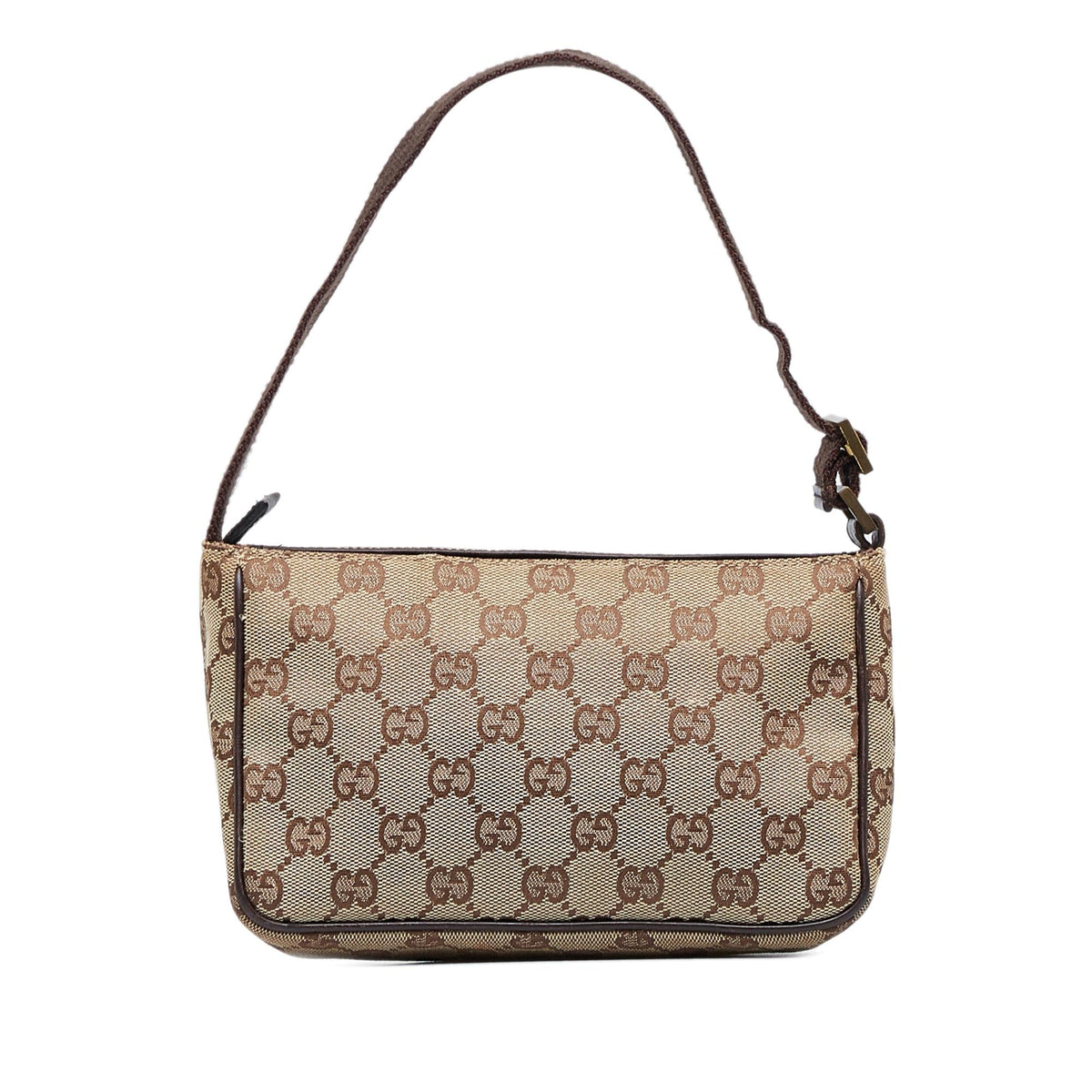 Gucci GG Canvas Baguette (SHG-LwbSCX)