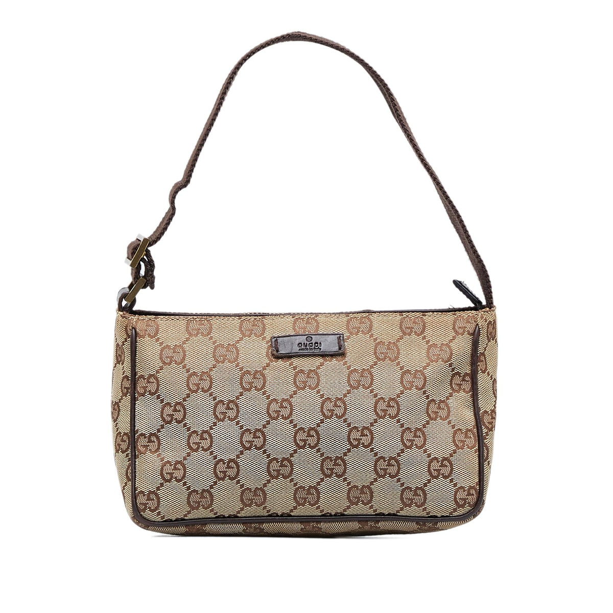 Gucci GG Canvas Baguette (SHG-LwbSCX)