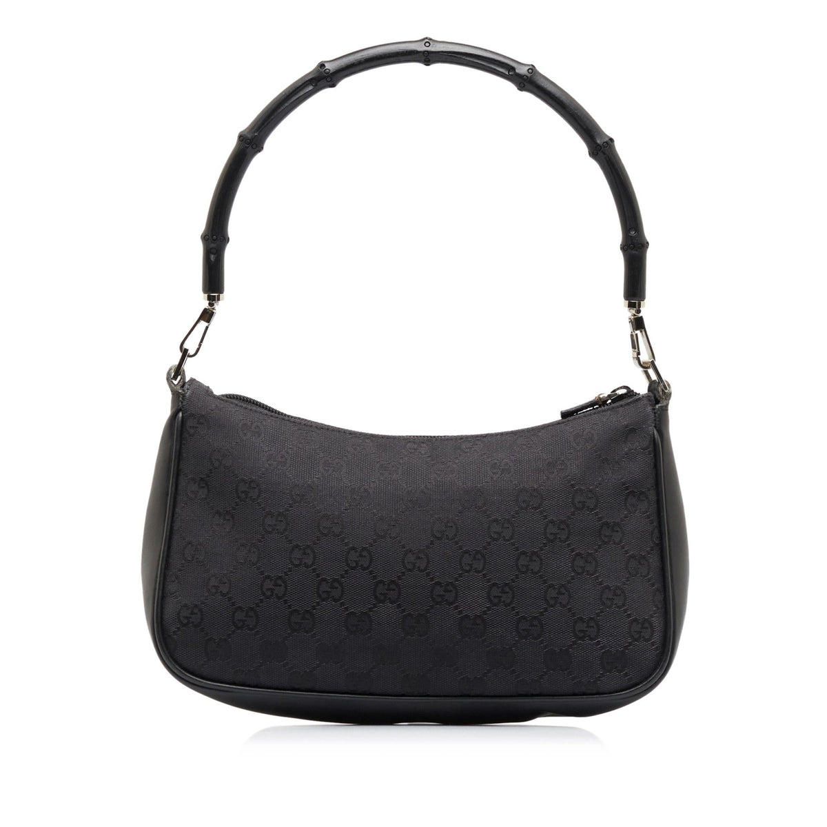 Gucci GG Canvas Bamboo Baguette (SHG-kSjf51)