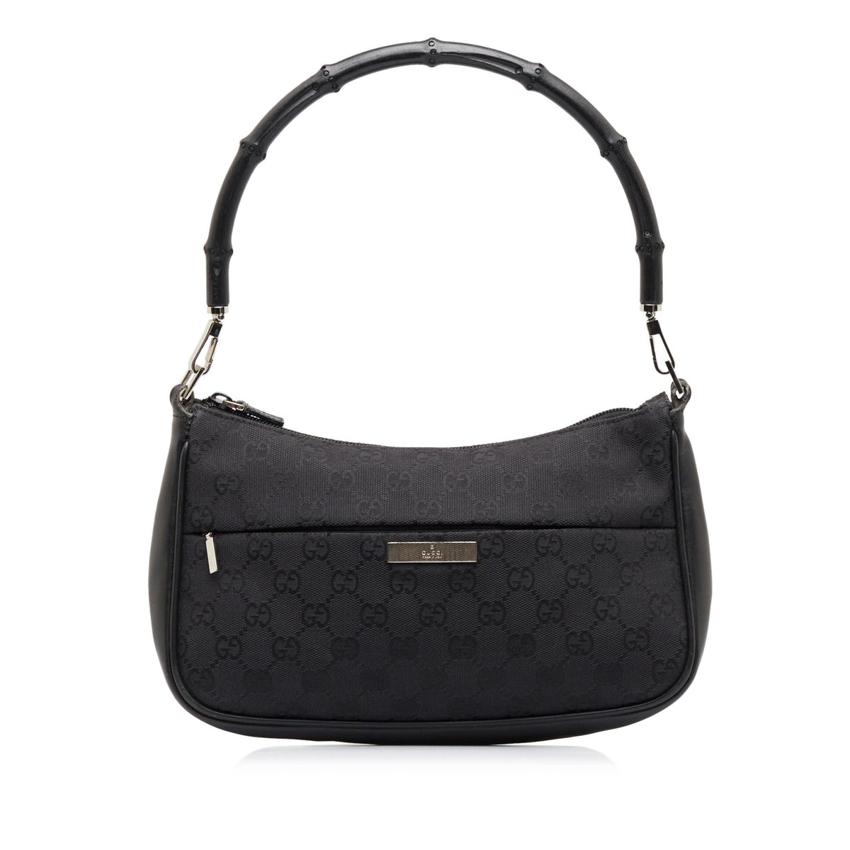 Gucci GG Canvas Bamboo Baguette (SHG-kSjf51)