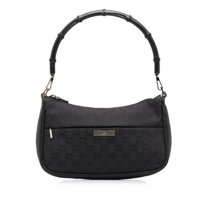 Gucci GG Canvas Bamboo Baguette (SHG-kSjf51)