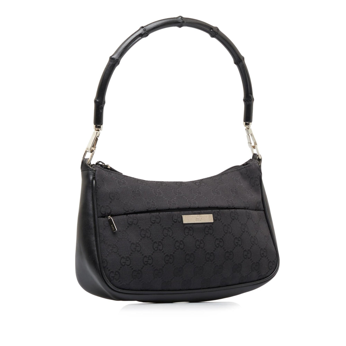 Gucci GG Canvas Bamboo Baguette (SHG-kSjf51)