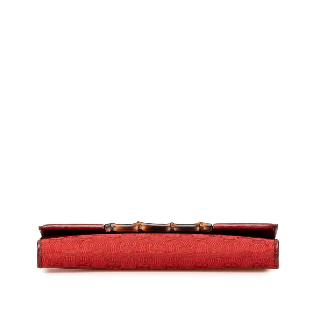 Gucci GG Canvas Bamboo Bar Crossbody