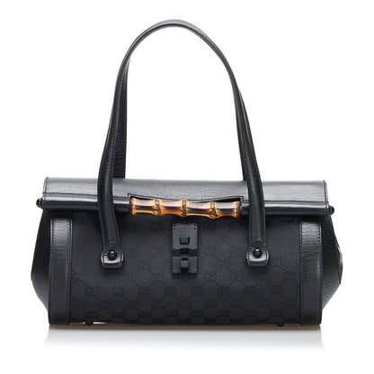 Gucci GG Canvas Bamboo Bullet (SHG-QnU4Hs)