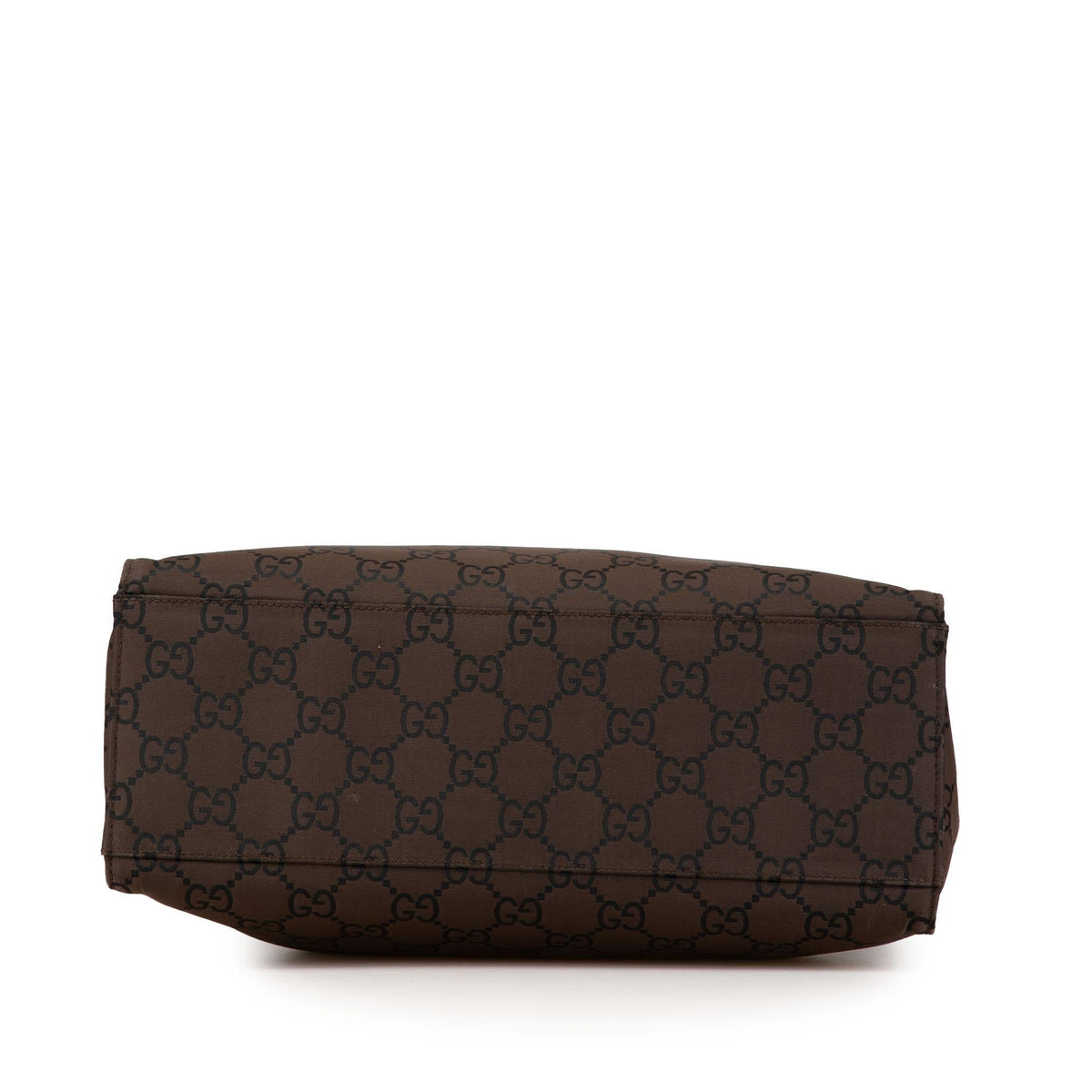 Gucci GG Canvas Bamboo Handbag