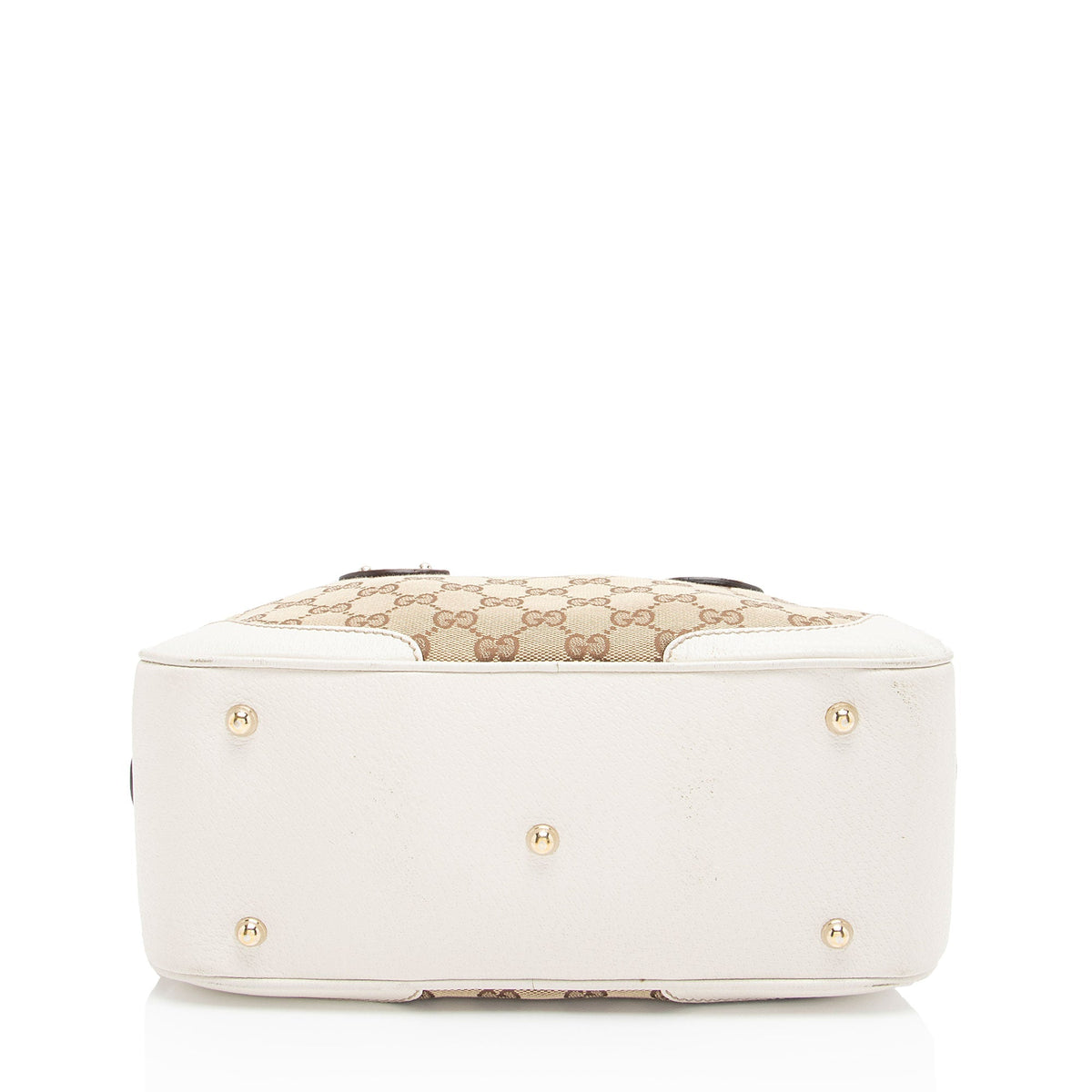 Gucci GG Canvas Bamboo Mini Satchel (SHF-yKtYU5)