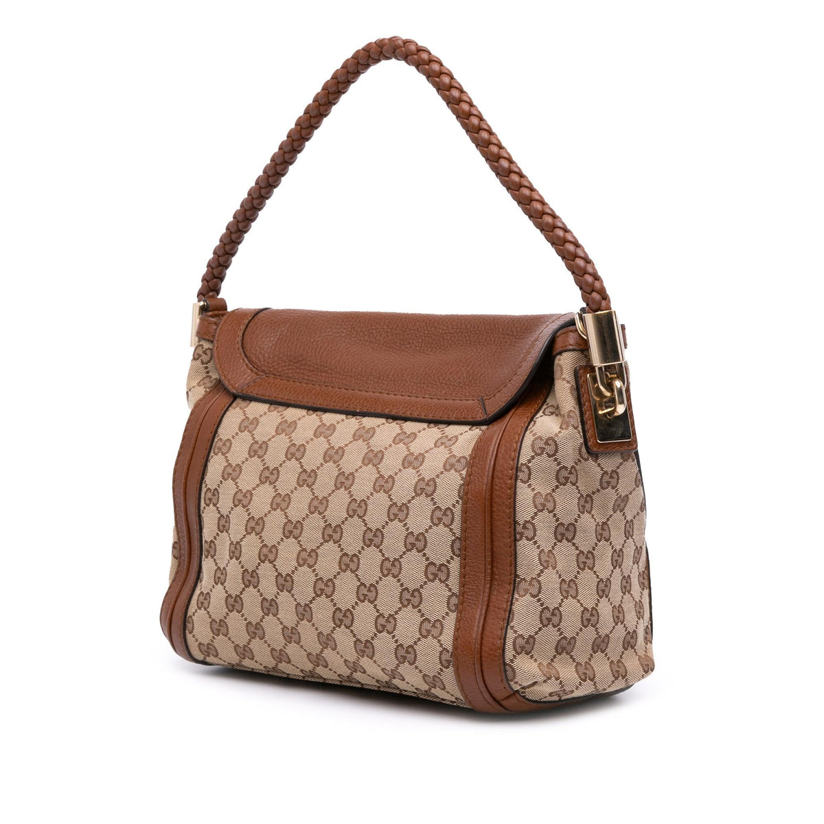 Gucci GG Canvas Bella Flap Satchel