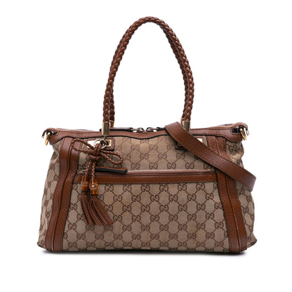 Gucci GG Canvas Bella Satchel