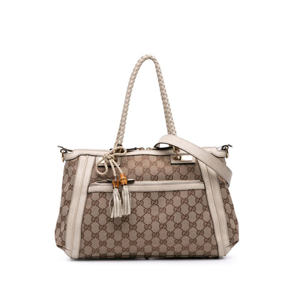 Gucci GG Canvas Bella Satchel