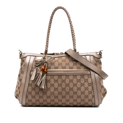 Gucci GG Canvas Bella Satchel