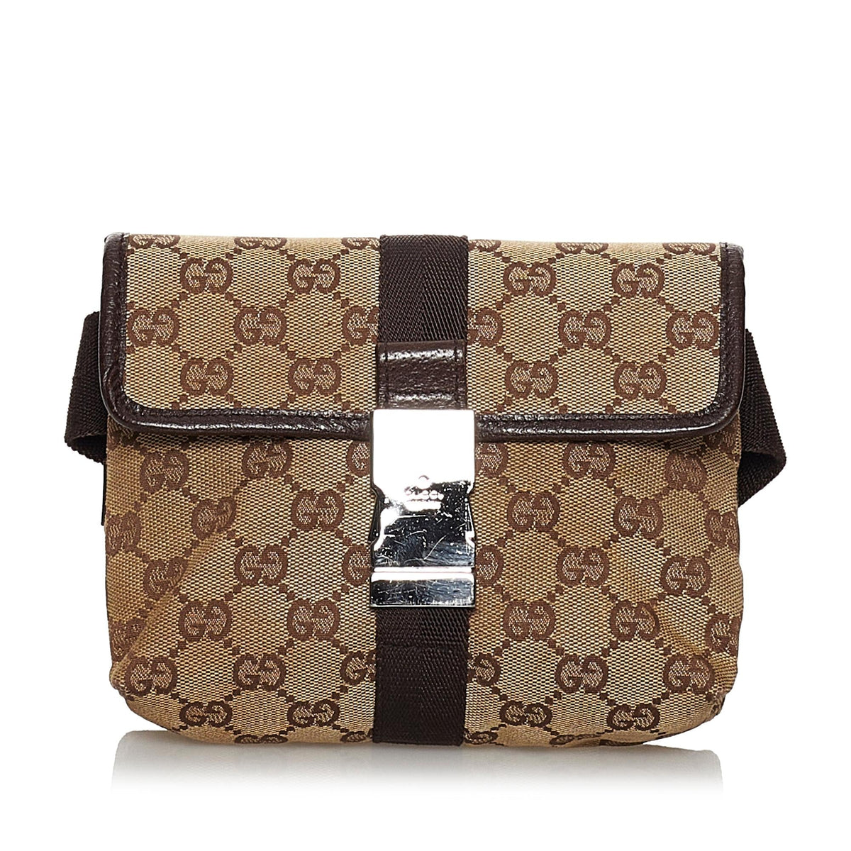 Gucci GG Canvas Belt Bag (SHG-29731)