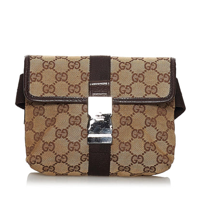Gucci GG Canvas Belt Bag (SHG-29731)