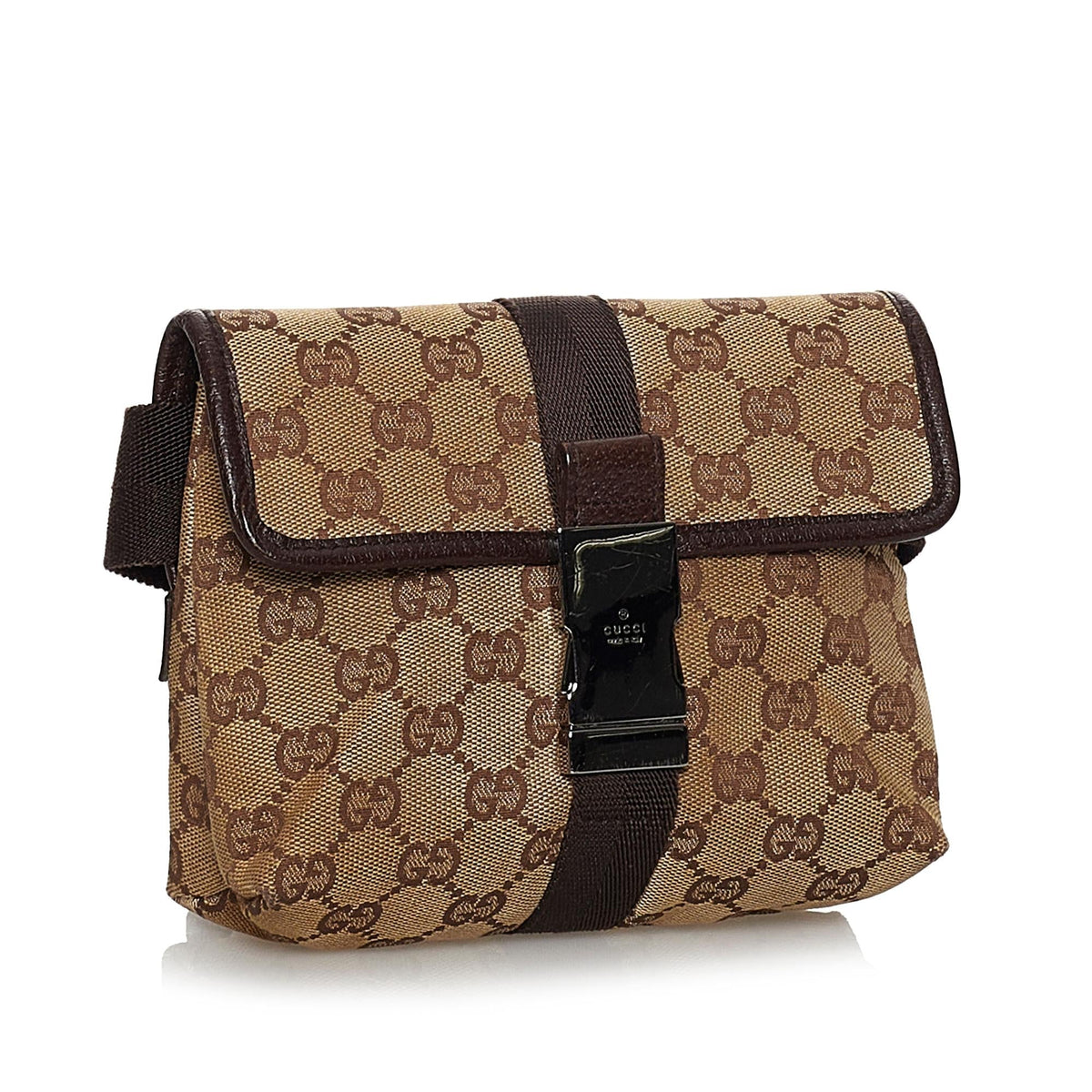 Gucci GG Canvas Belt Bag (SHG-29731)