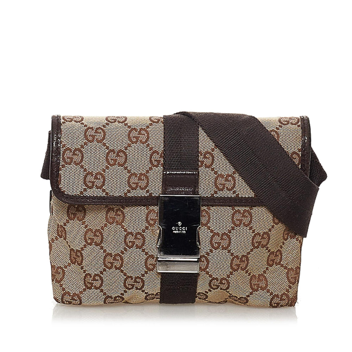 Gucci GG Canvas Belt Bag (SHG-31739)