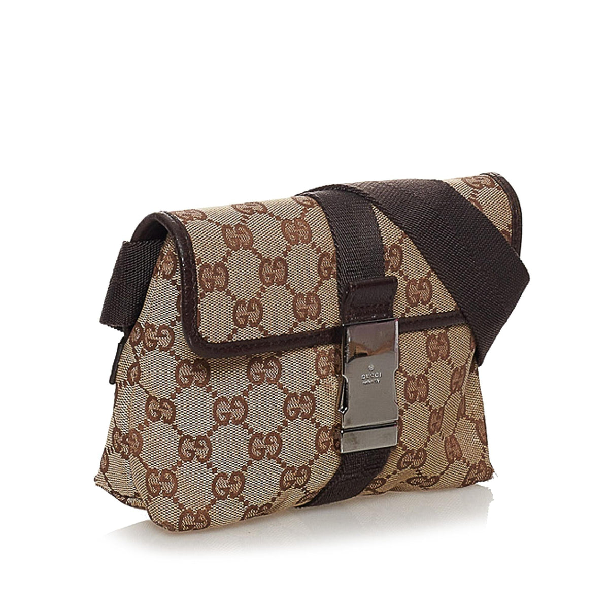 Gucci GG Canvas Belt Bag (SHG-31739)