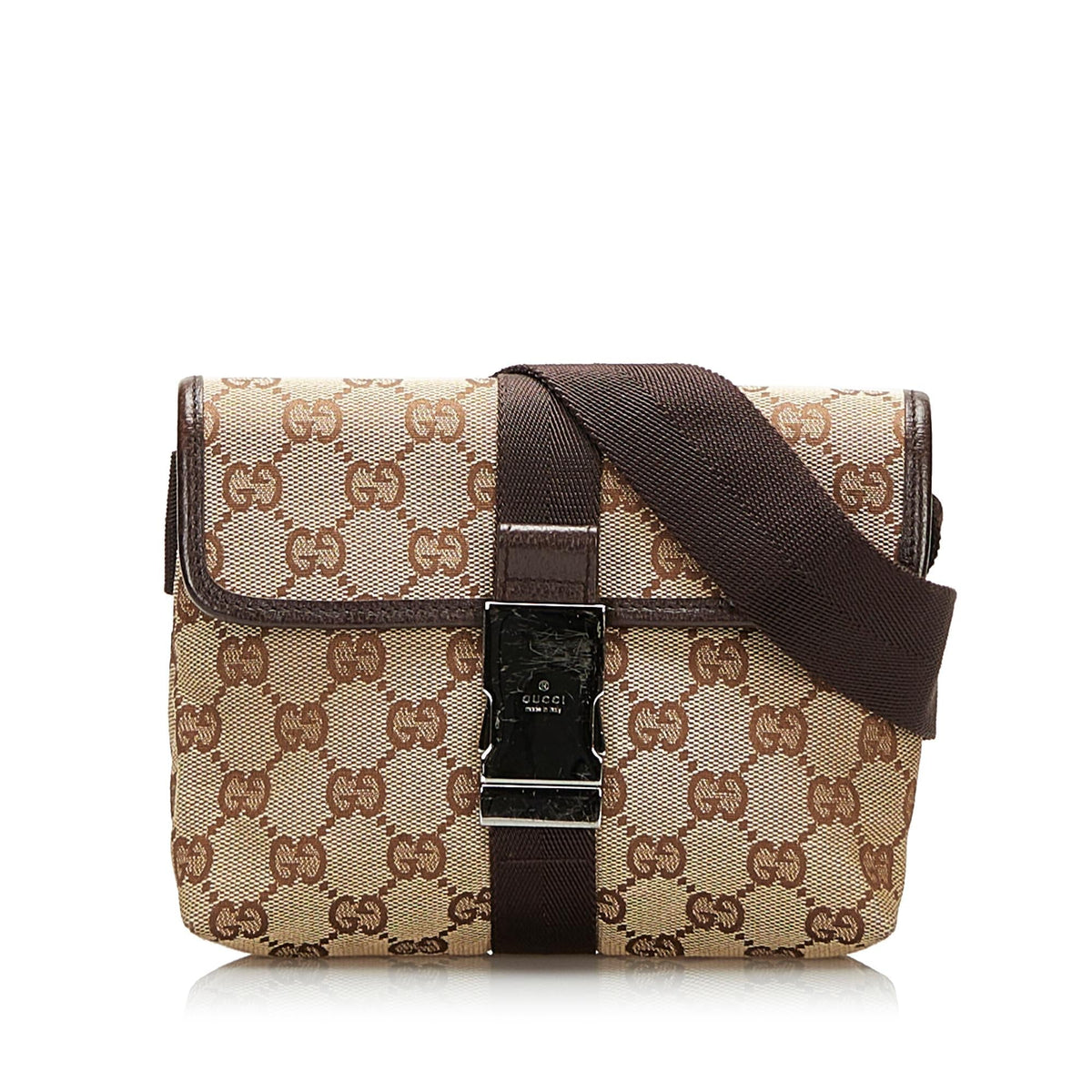 Gucci GG Canvas Belt Bag (SHG-35962)