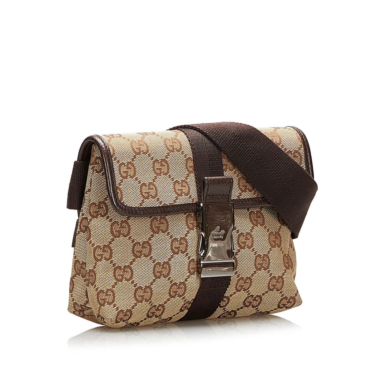 Gucci GG Canvas Belt Bag (SHG-35962)