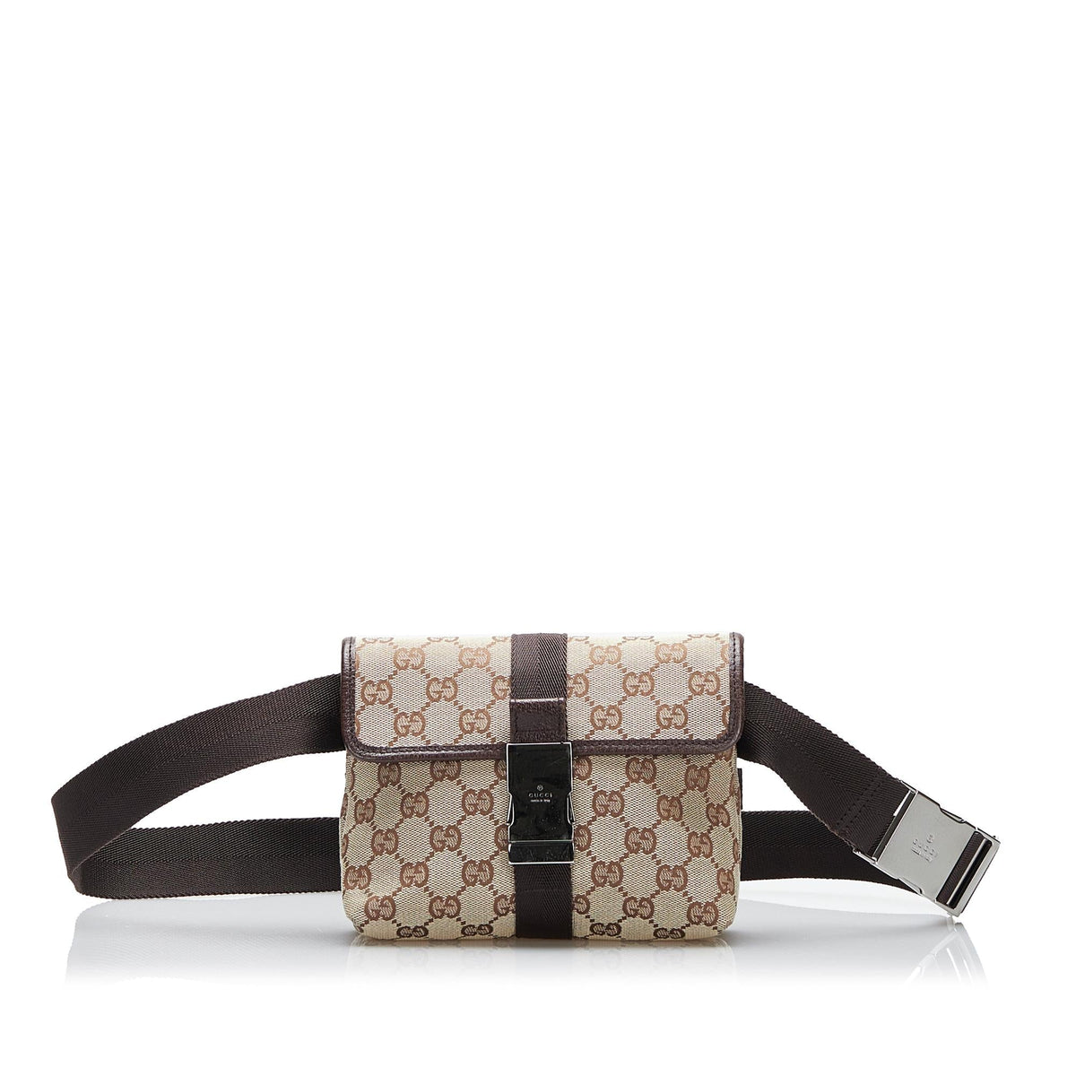 Gucci GG Canvas Belt Bag (SHG-UxavlD)