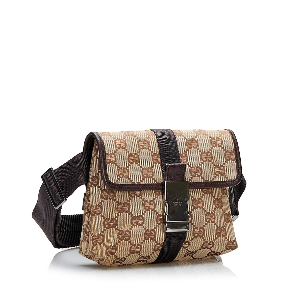 Gucci GG Canvas Belt Bag (SHG-PCSuFp)