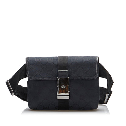 Gucci GG Canvas Belt Bag (SHG-OmJYck)