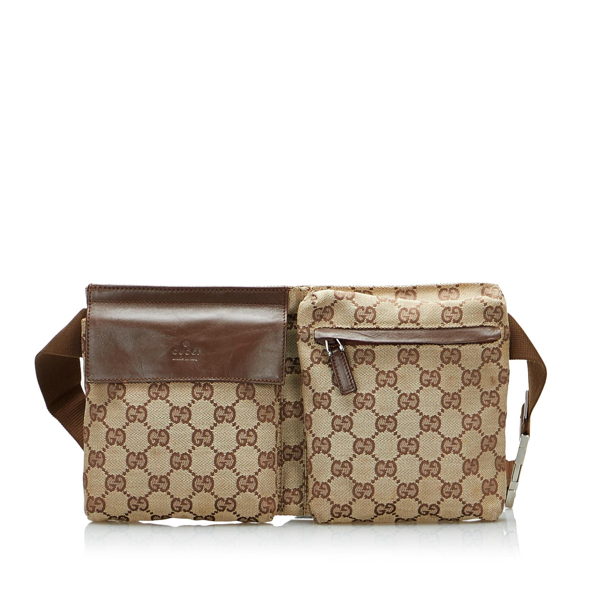 Gucci GG Canvas Belt Bag (SHG-XxNsxX)