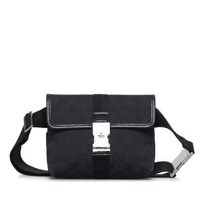 Gucci GG Canvas Belt Bag (SHG-bhHc1K)