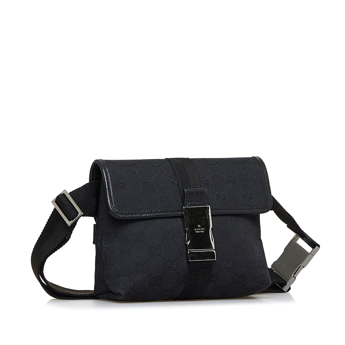 Gucci GG Canvas Belt Bag (SHG-bhHc1K)