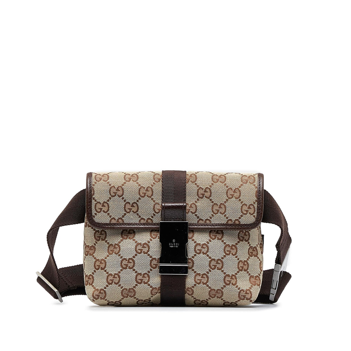 Gucci GG Canvas Belt Bag (SHG-cR2Tbh)