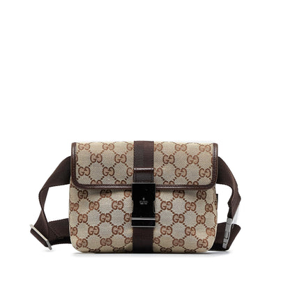 Gucci GG Canvas Belt Bag (SHG-cR2Tbh)