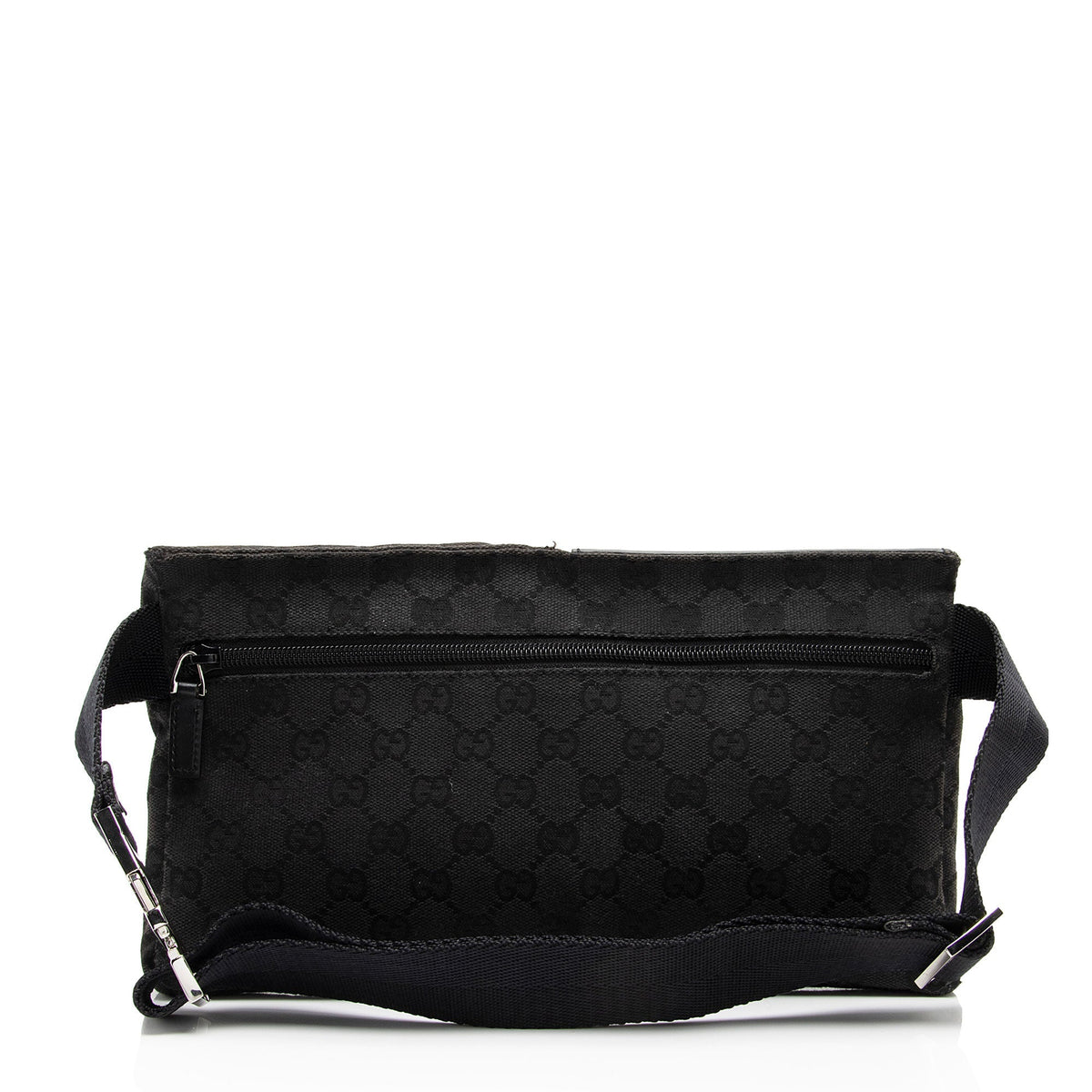 Gucci GG Canvas Double Pocket Belt Bag (SHF-4RHCaN)