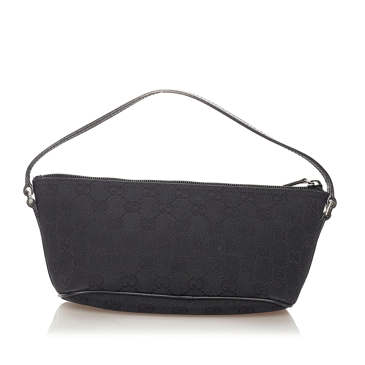 Gucci GG Canvas Boat Baguette (SHG-28064)