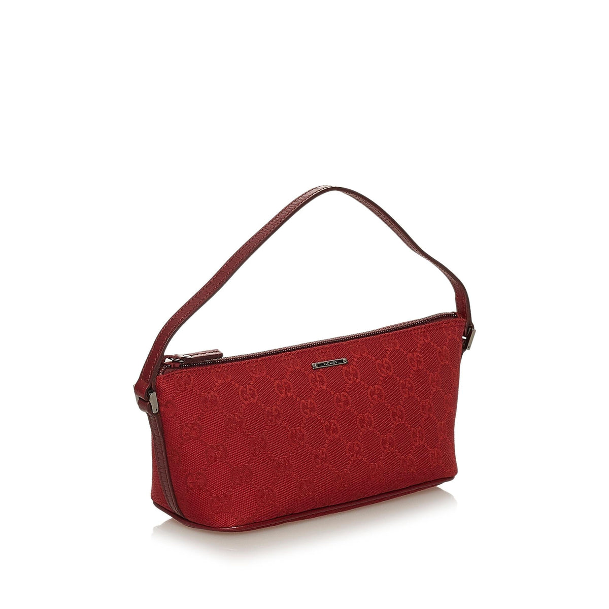Gucci GG Canvas Boat Baguette (SHG-29083)