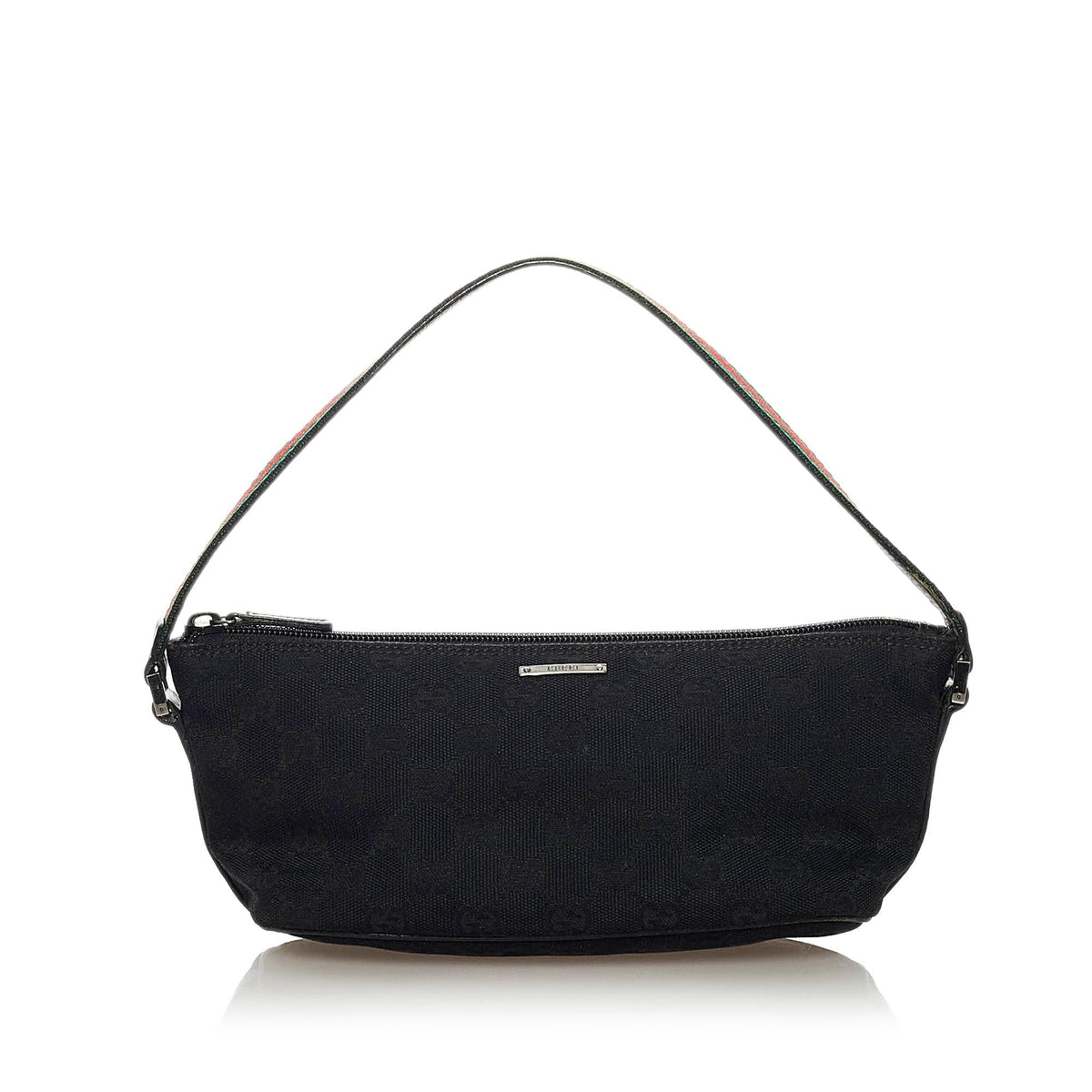 Gucci GG Canvas Boat Baguette (SHG-29230)