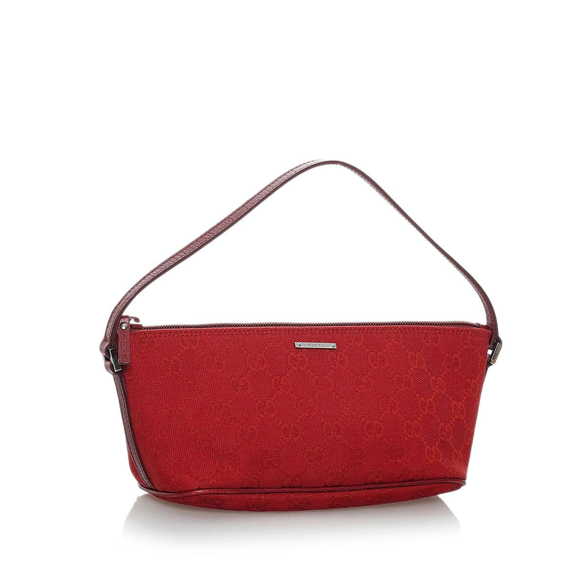 Gucci GG Canvas Boat Baguette (SHG-29306)