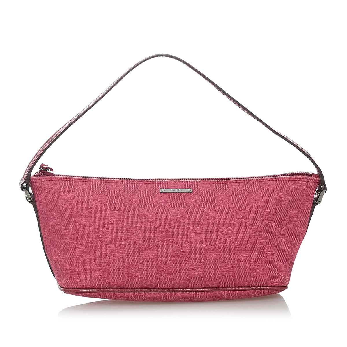 Gucci GG Canvas Boat Baguette (SHG-29455)