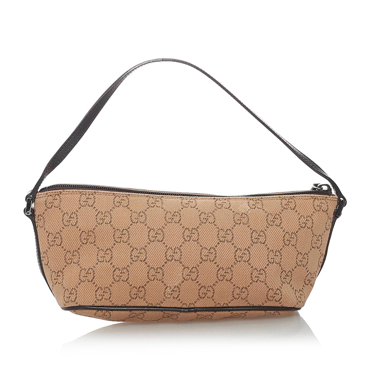 Gucci GG Canvas Boat Baguette (SHG-29827)